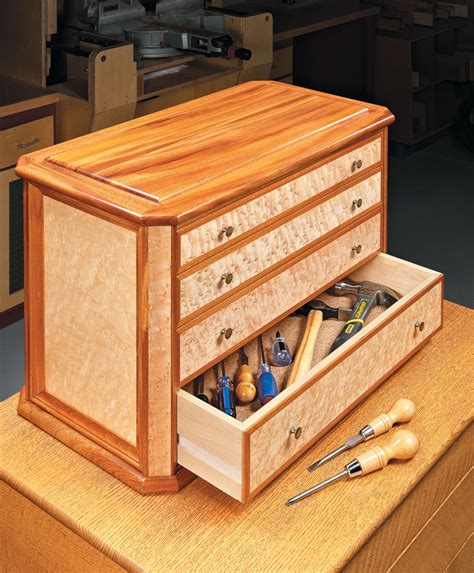 free woodworking tool box plans